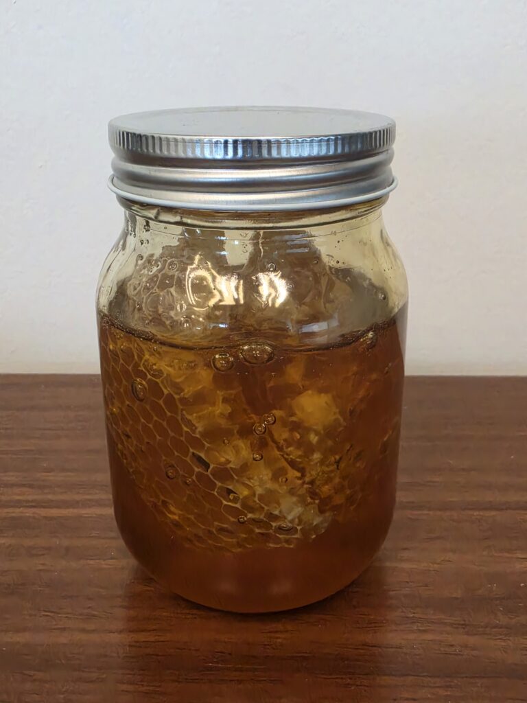 Comb Honey - 16 oz Raw Wildflower Honey
